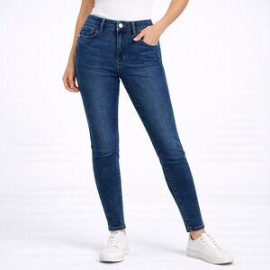 Judy Blue Beckley Mid Rise Skinny Jeans Dark Wash Size 11/30 Denim